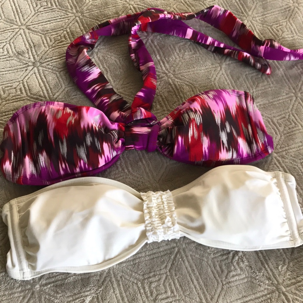 Bandeau bikini top lot